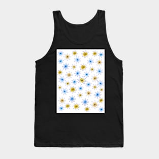 Daisy Daisy: a Patterned Spirograph Collage Tank Top